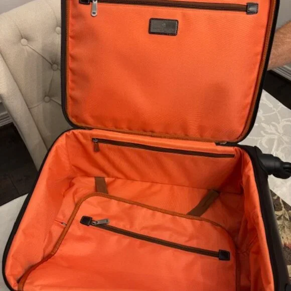 Martin Dingman - Leather Trolley Bag (Carry-On Suitcase) - Picture 6 of 11